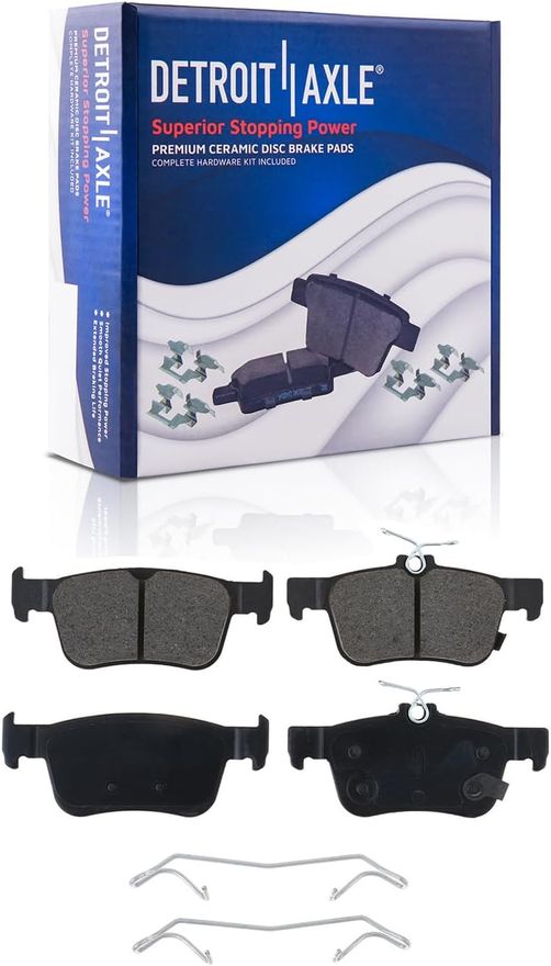 Rear Ceramic Brake Pad - P-1878 x2