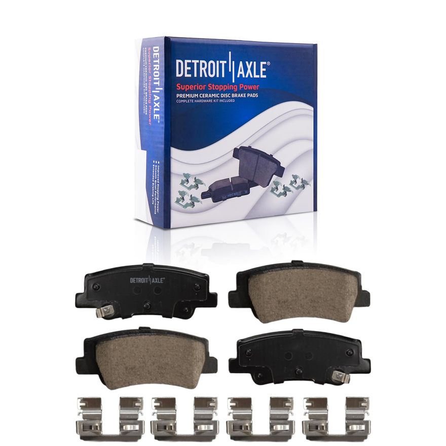 Rear Ceramic Brake Pad - P-2299 x2