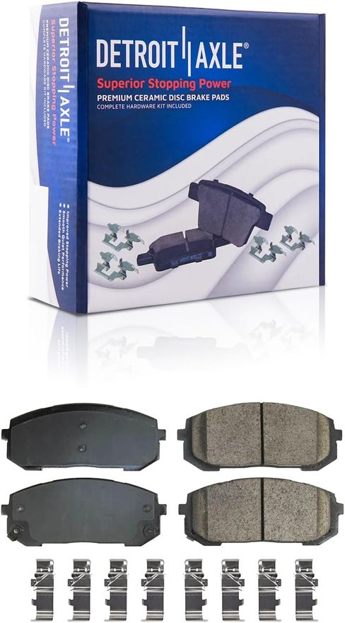 Front Ceramic Brake Pad - P-2302 x2