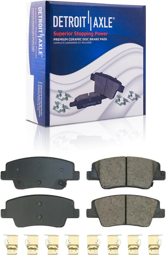 Rear Ceramic Brake Pad - P-2394 x2