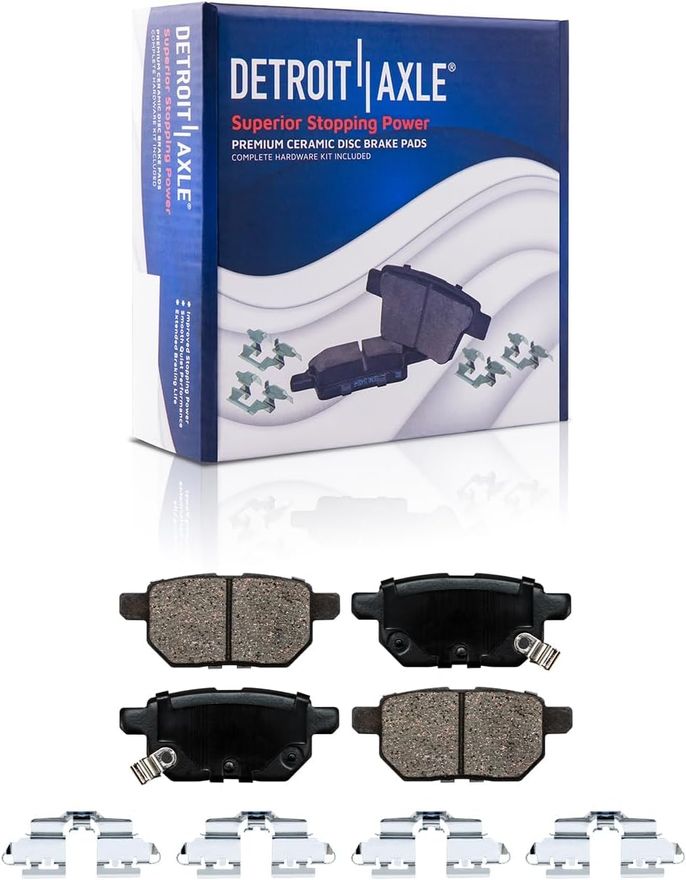 Rear Ceramic Brake Pad - P-1423 x2