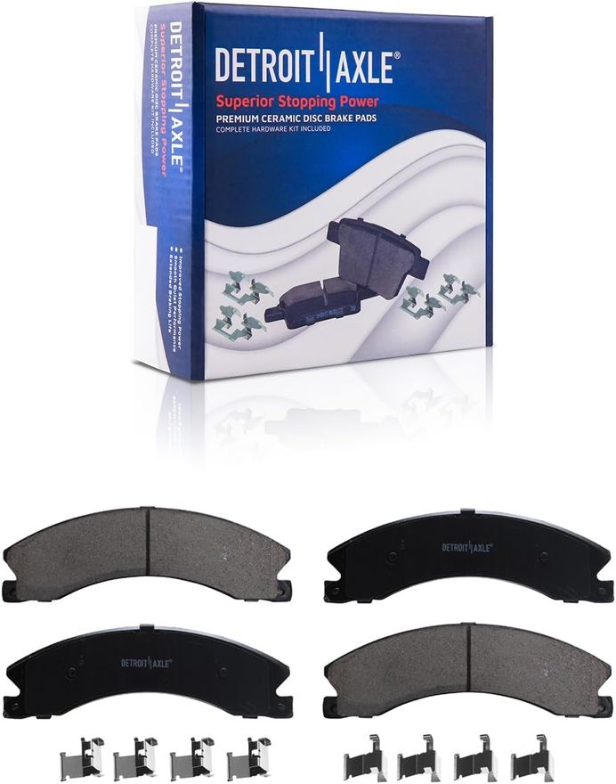 Front Ceramic Brake Pad - P-1411 x2