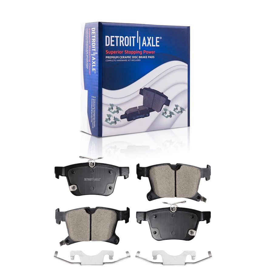 Rear Ceramic Brake Pad - P-1901 x2