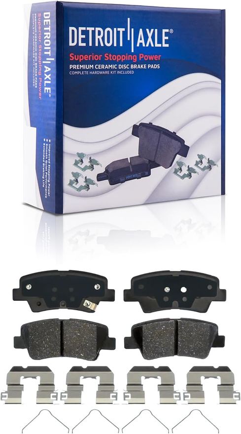 Rear Ceramic Brake Pad - P-1812 x2