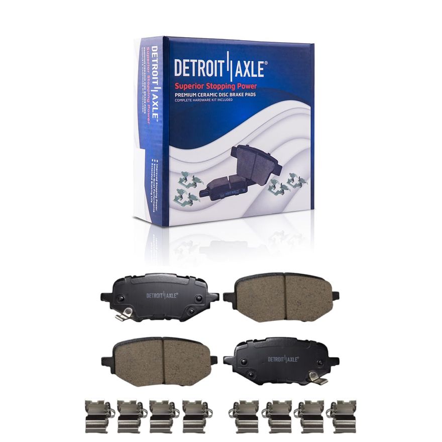 Rear Ceramic Brake Pad - P-2116 x2