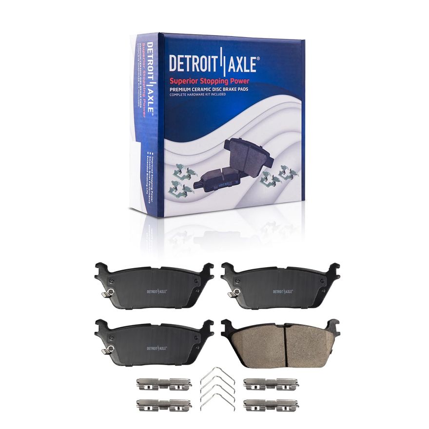 Rear Ceramic Brake Pad - P-2169 x2