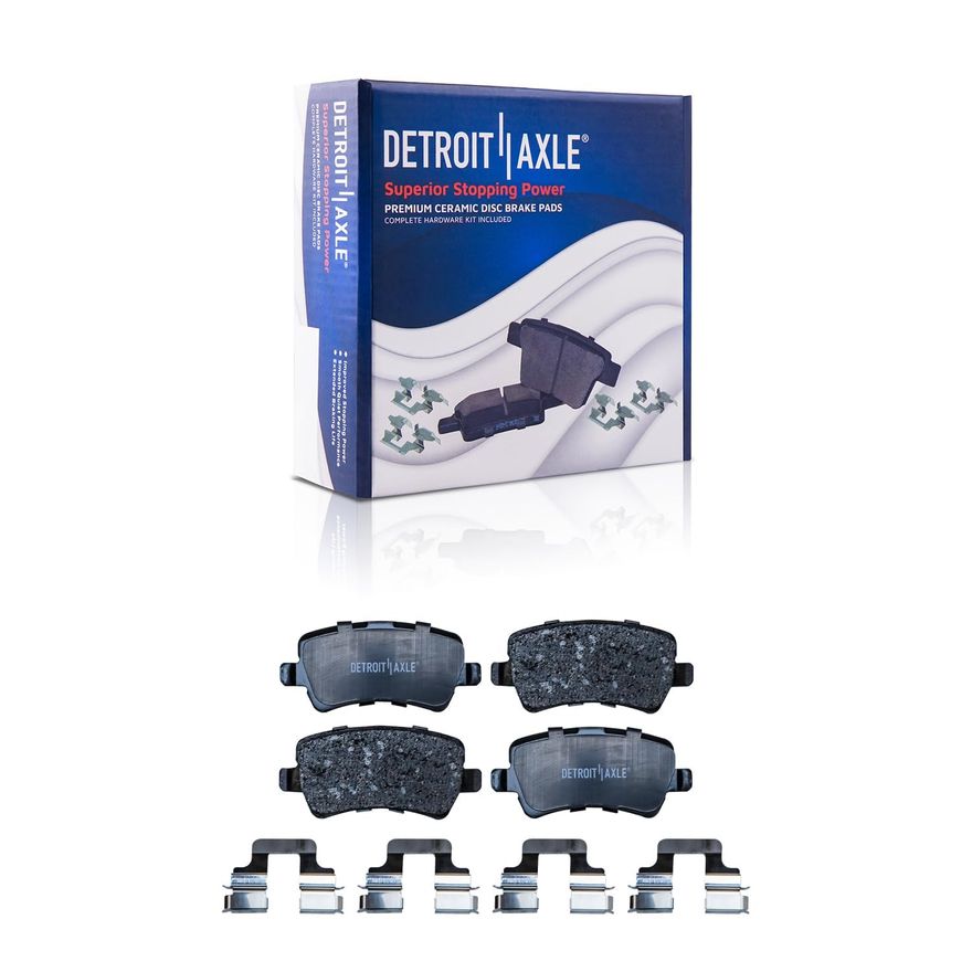 Rear Ceramic Brake Pad - P-1307 x2