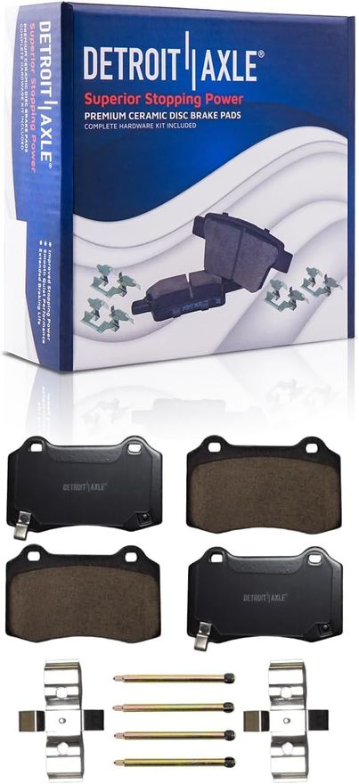 Rear Ceramic Brake Pad - P-1270 x2