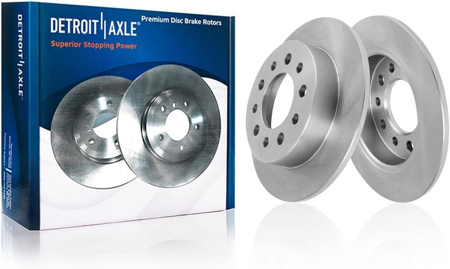 Rear Disc Brake Rotor - R-800233 x2