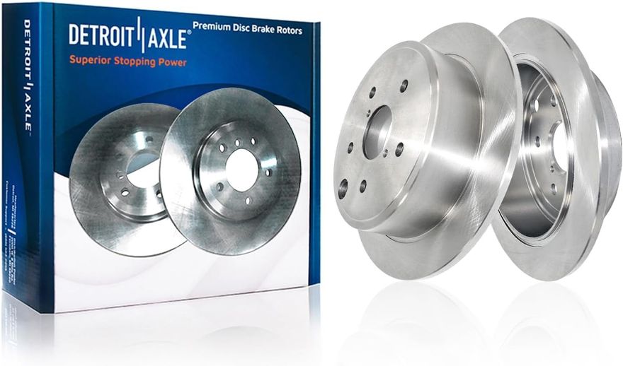 Rear Disc Brake Rotor - R-800197 x2