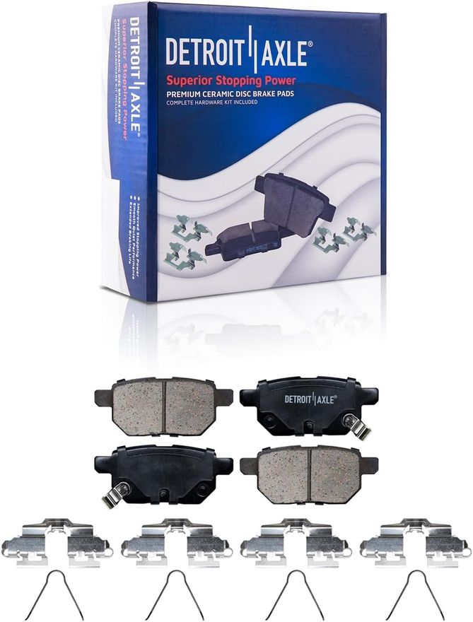 Rear Ceramic Brake Pad - P-1423 x2