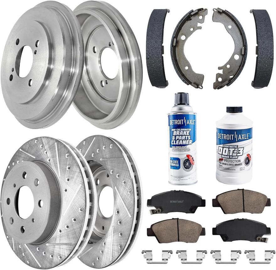 Main Image - Front Rotors Pads Rear Drums