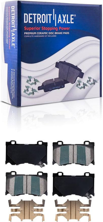 Front Ceramic Brake Pad - P-1346 x2