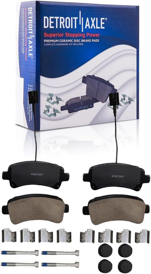 Rear Ceramic Brake Pad - P-1746 x2