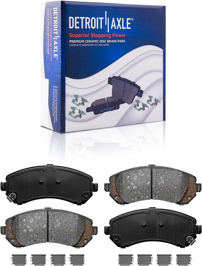 Front Ceramic Brake Pad - P-844 x2