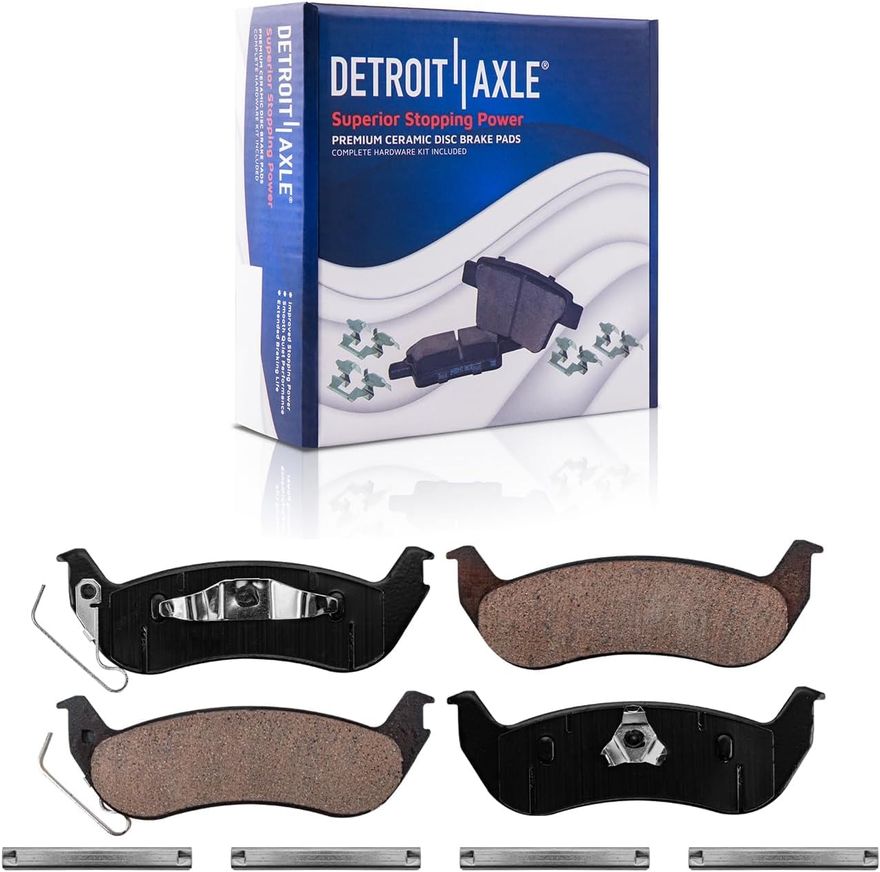 Rear Ceramic Brake Pad - P-932 x2