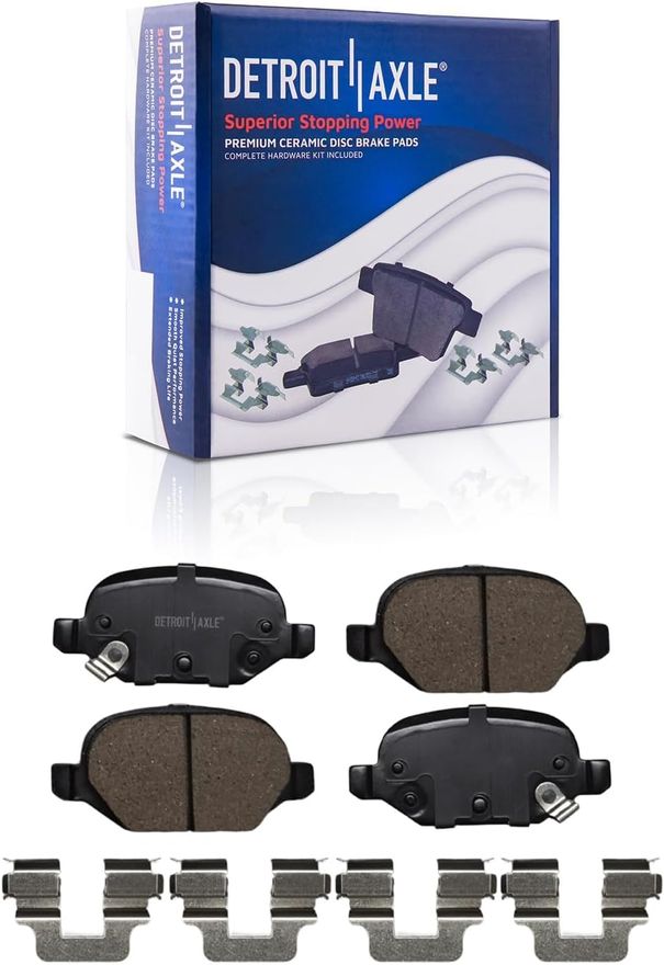 Rear Ceramic Brake Pad - P-1569 x2
