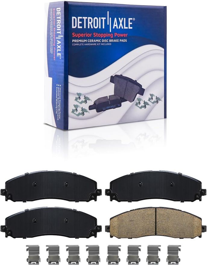 Rear Ceramic Brake Pad - P-1691 x2