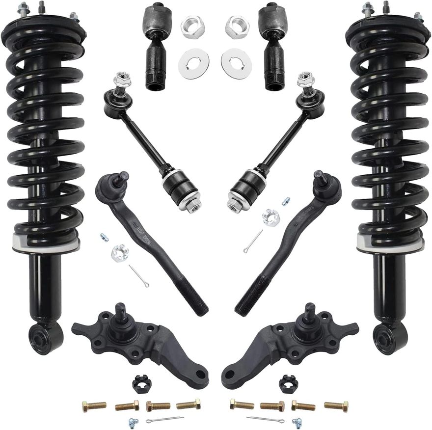 Main Image - Front Struts Ball Joints Tie Rod