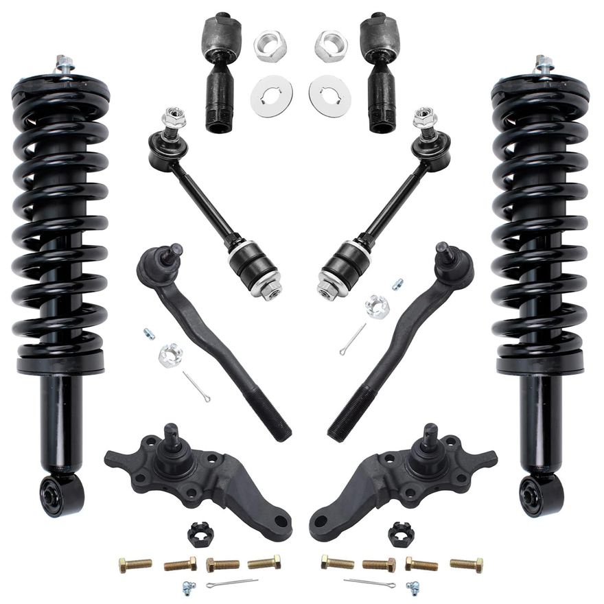 Main Image - Front Struts Ball Joints Tie Rod