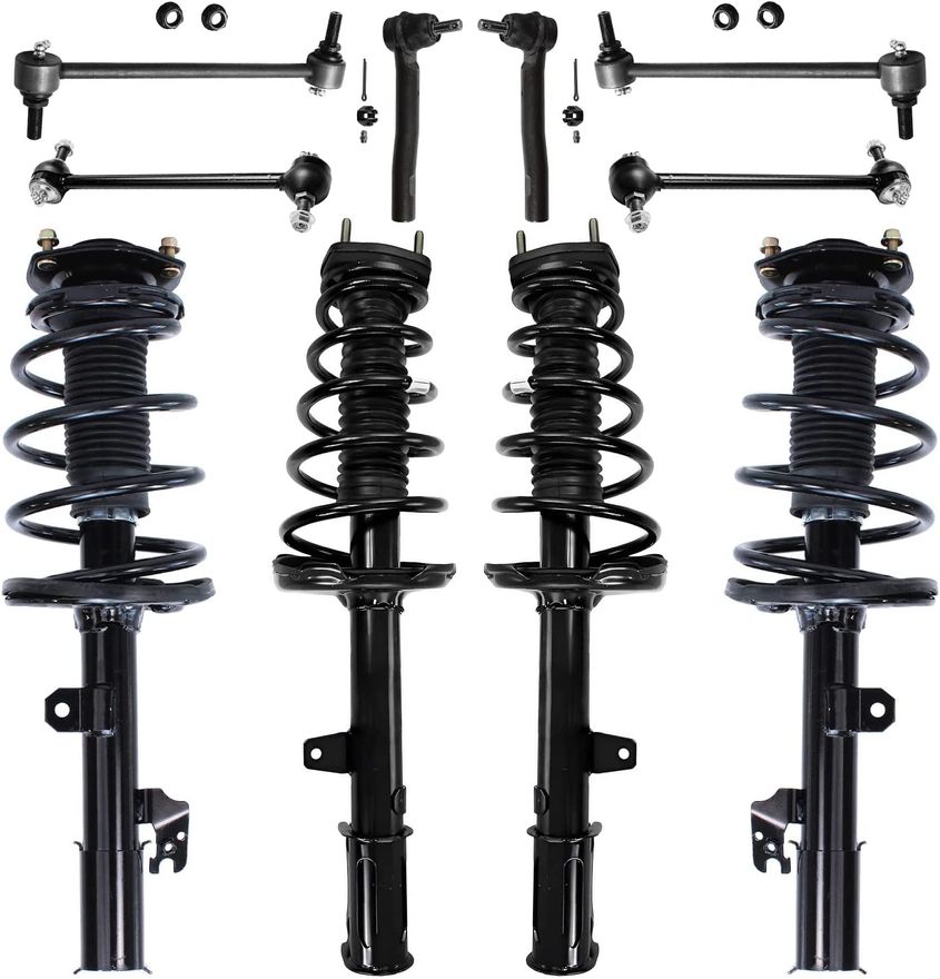 Main Image - Front Rear Struts Sway Bars Kit