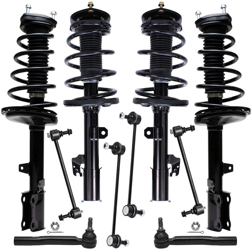 Main Image - Front Rear Struts Sway Bars Kit