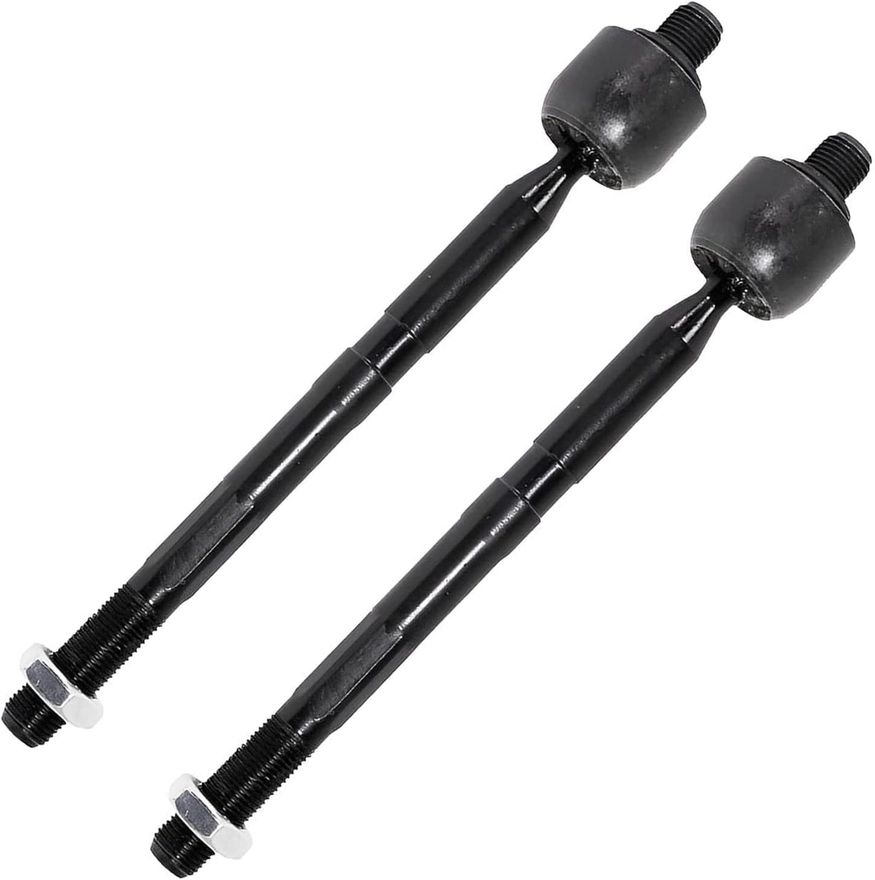 10pc Front Bare Strut Shocks Sway Bar Links Tie Rods Suspension Kit