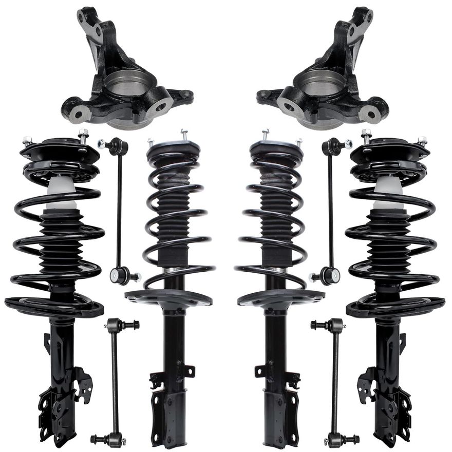 Main Image - Front & Rear Struts Knuckles