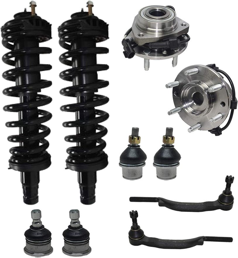 Main Image - Front Struts Wheel Hubs Kit