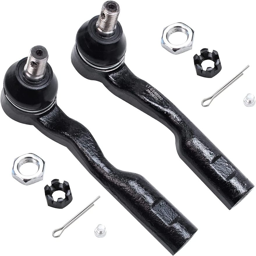 Front End Suspension Kit 16pc – Upper/Lower Control Arms, Tie Rods, Links For Toyota Tundra 2000-2003