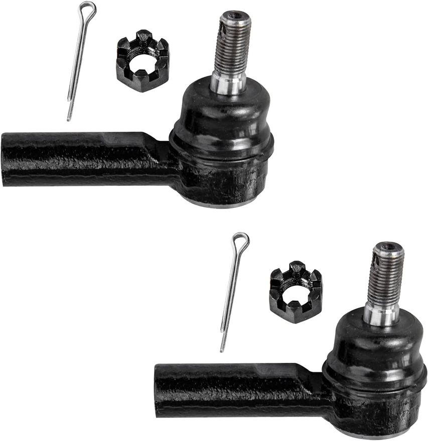 10-Piece Front End Suspension Kit For Toyota Corolla & Geo Prizm | Tie Rods, Ball Joints, Sway Bar Links