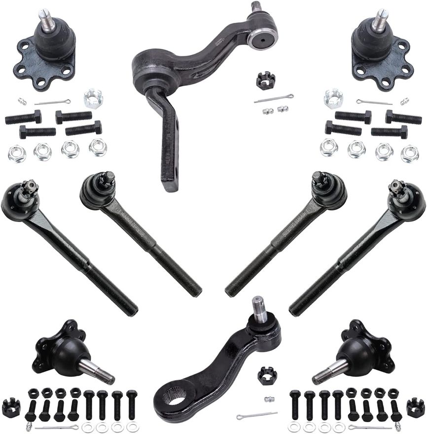 thumbnail image 2 of Zegale Suspension & Steering Kit – Ball Joints, Tie Rod Ends, Pitman Arm, Idler Arm – 1992-1995 Toyota Pickup 2 of 5