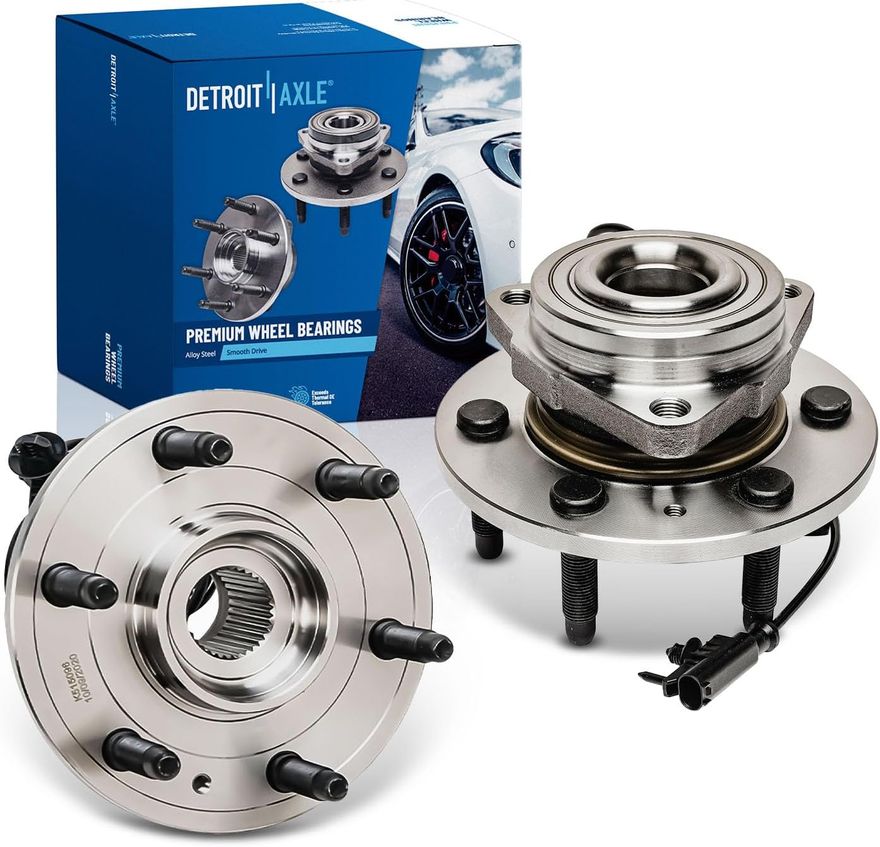 Front Wheel Hub and Bearing - 515096 x2