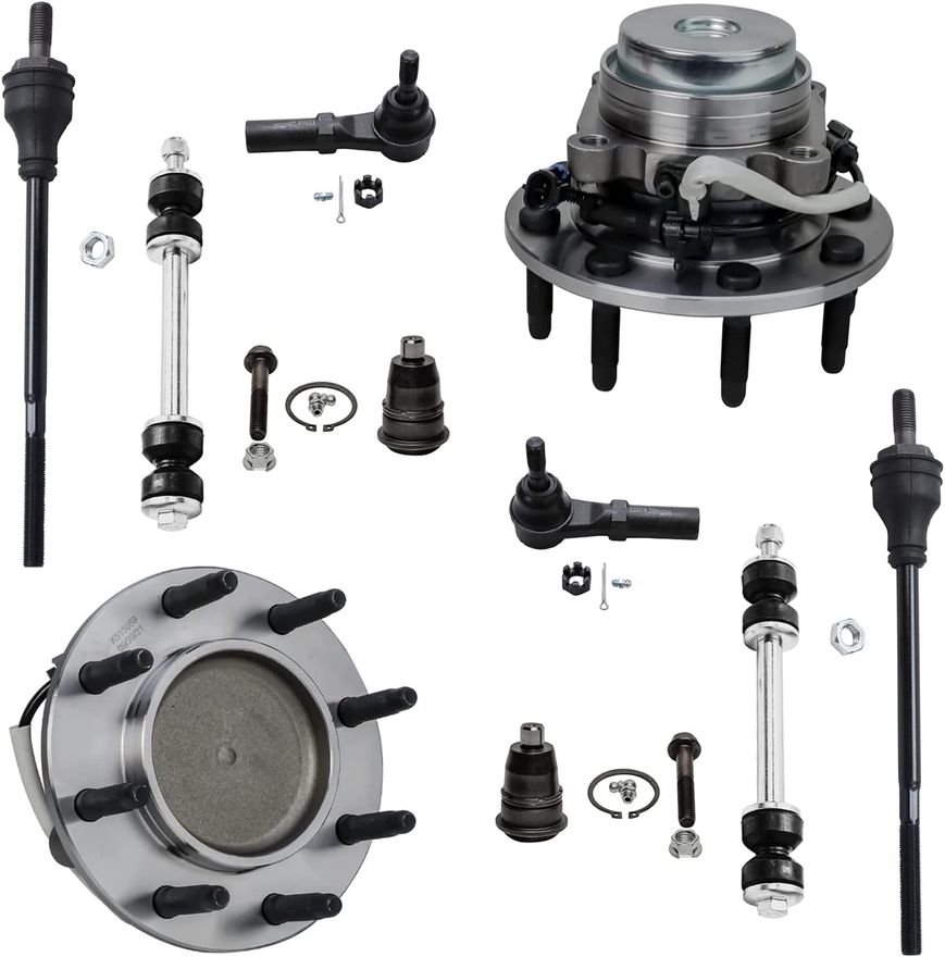 Main Image - Front Wheel Hubs Ball Joints Kit