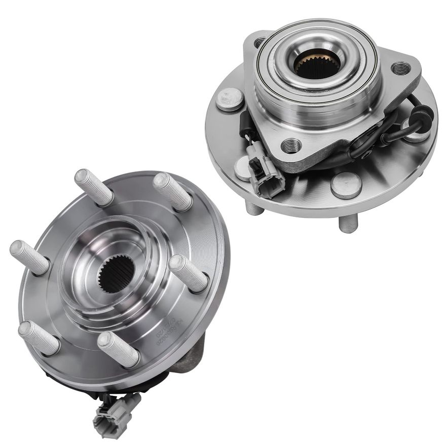 Front Wheel Hub and Bearing - BR930926 x2