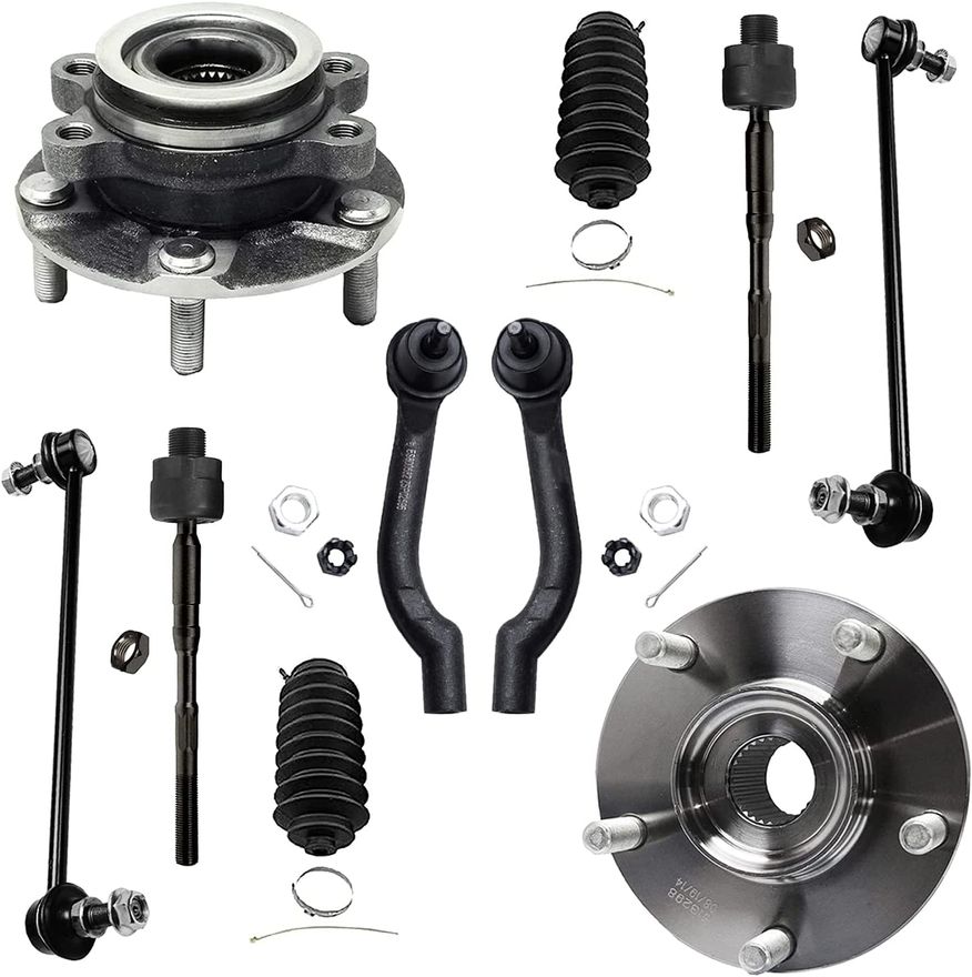 Main Image - Front Wheel Hubs Tie Rods Kit