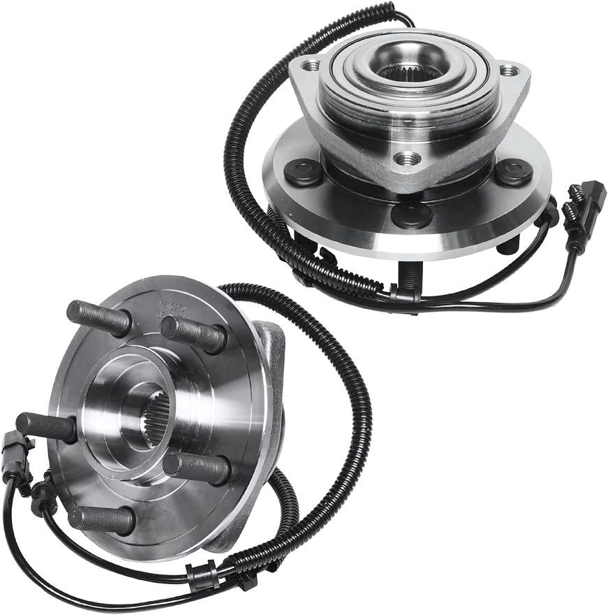 Front Wheel Hub and Bearings - 513270 x2