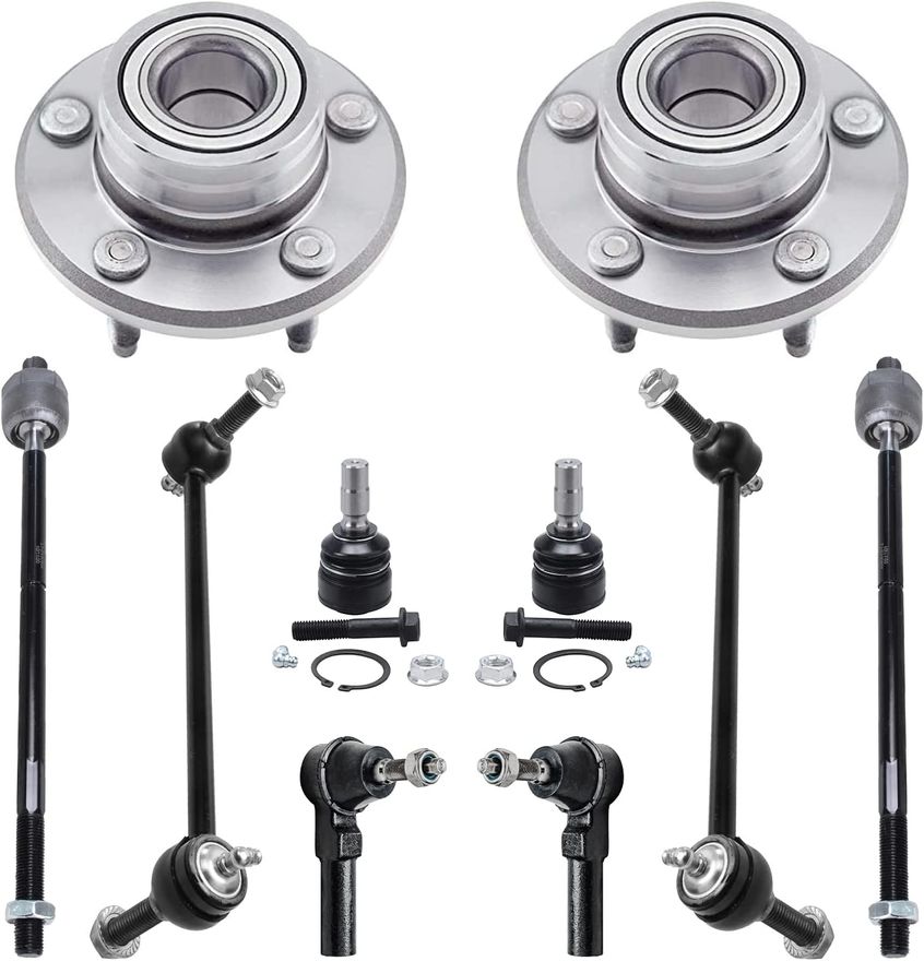 Main Image - Front Wheel Hubs Ball Joints Kit