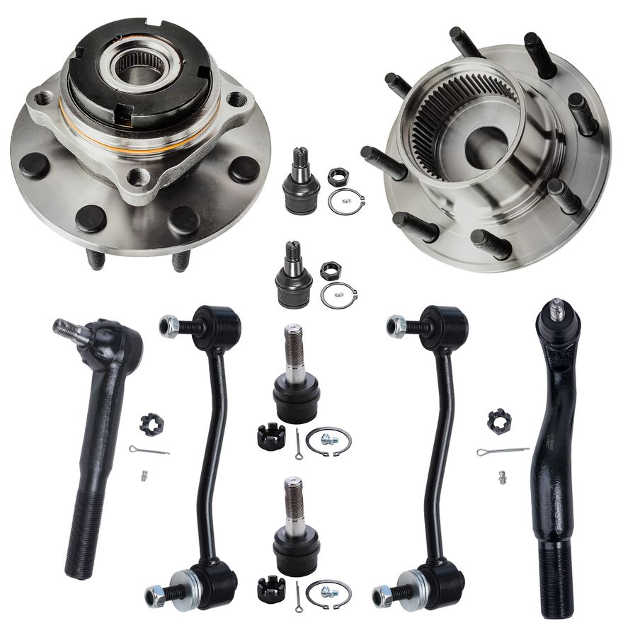 Main Image - Front Wheel Hub and Bearings