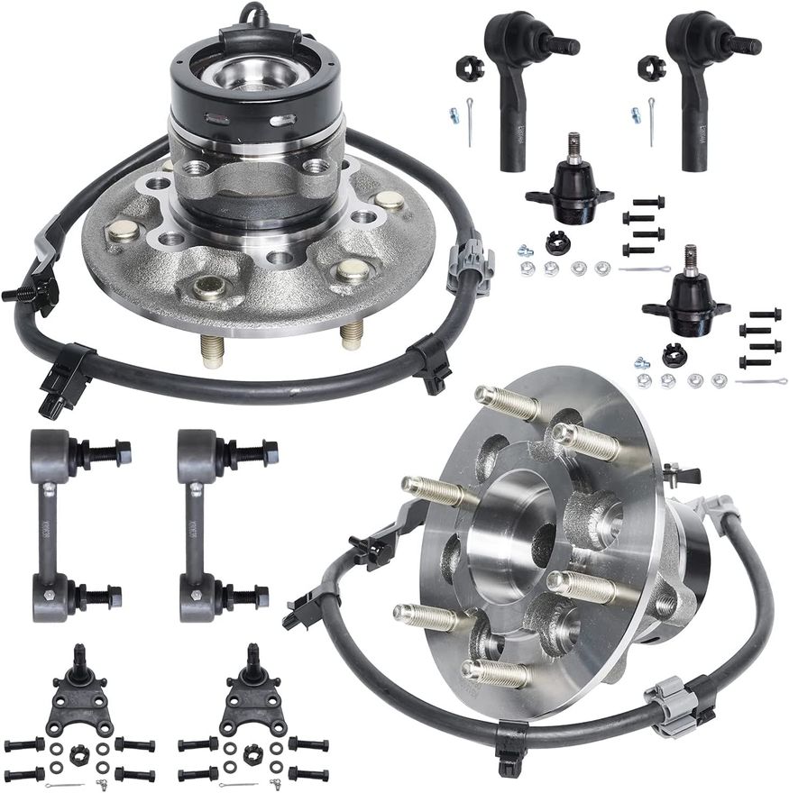 Main Image - Front Wheel Hub and Bearings