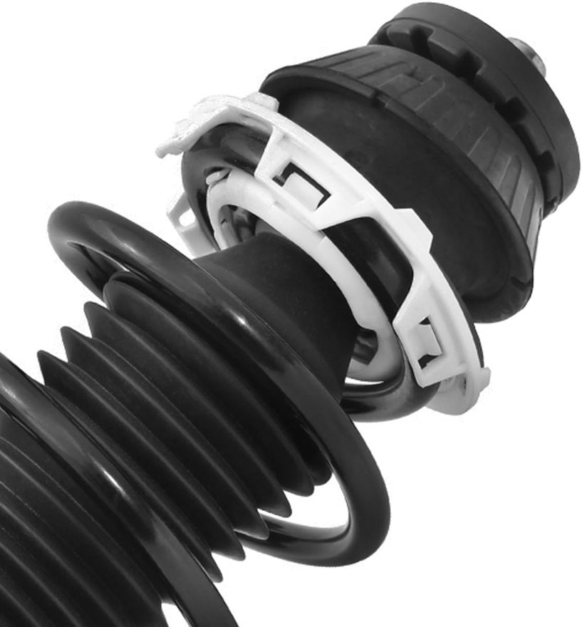 Front Left Strut w/Coil Spring - 11411