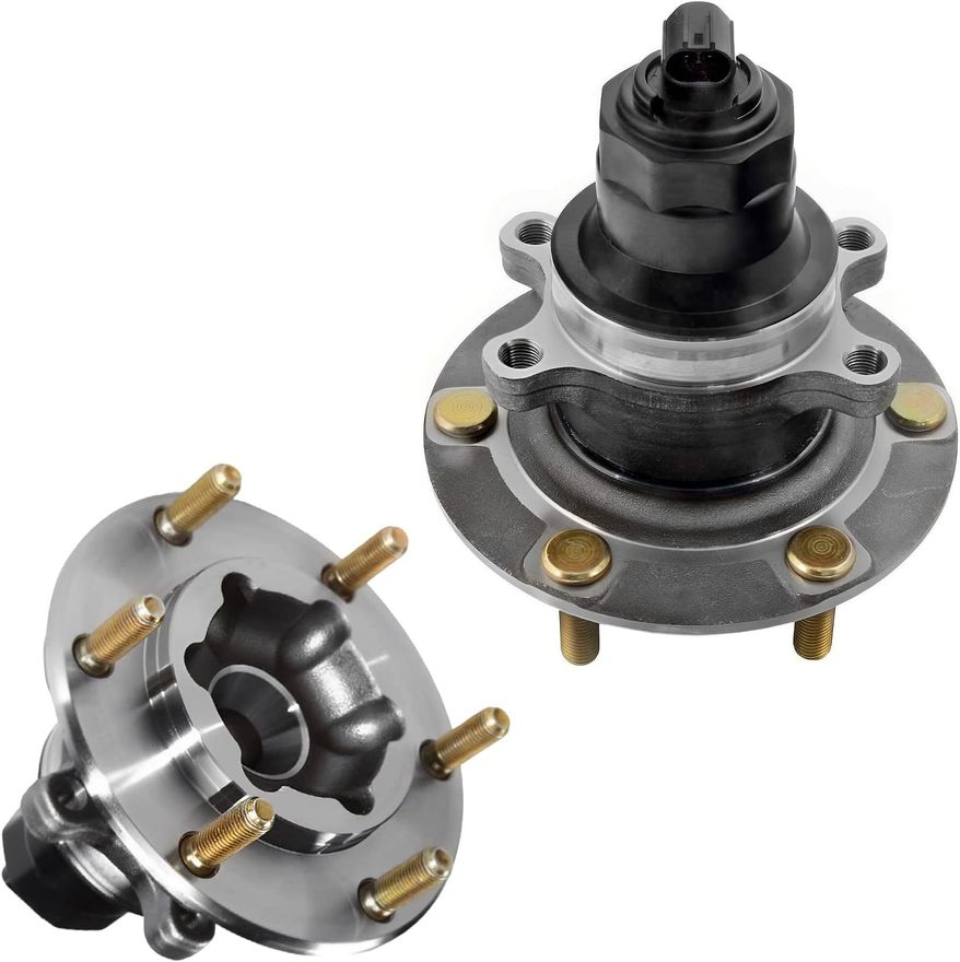 Front Wheel Hub and Bearings - 513165 x2