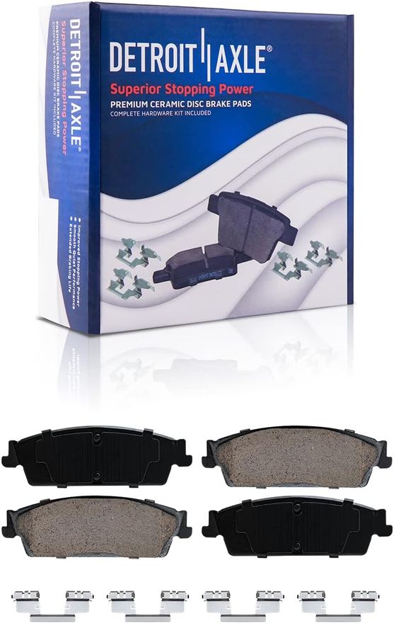 Rear Ceramic Brake Pad - P-1194 x2