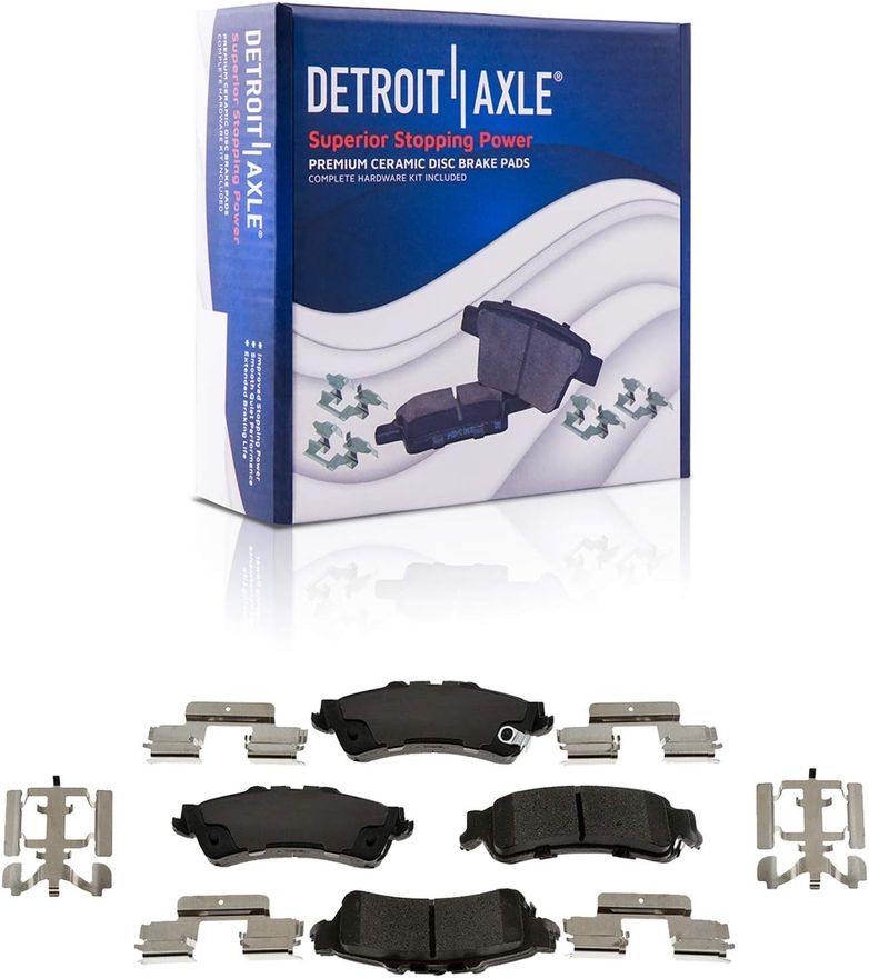 Rear Ceramic Brake Pad - P-792 x2