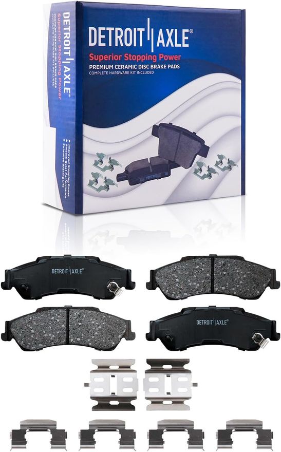 Rear Ceramic Brake Pad - P-729 x2