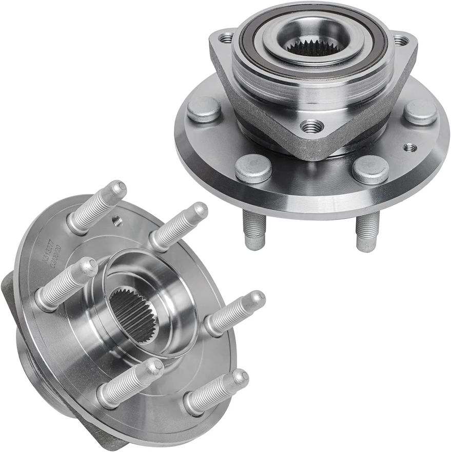 Front/Rear Wheel Hub and Bearings - 513277 x2