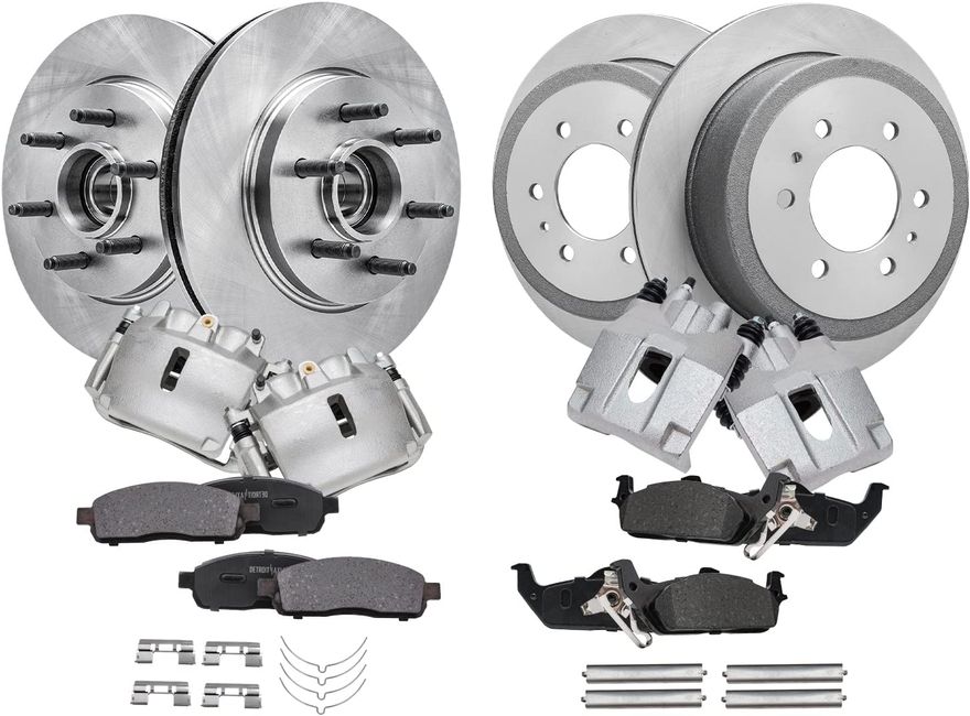 Main Image - Front Rear Rotors Pad Caliper