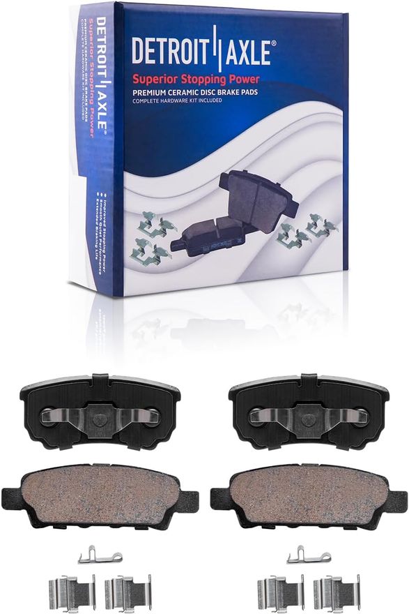 Rear Ceramic Brake Pad - P-1037 x2