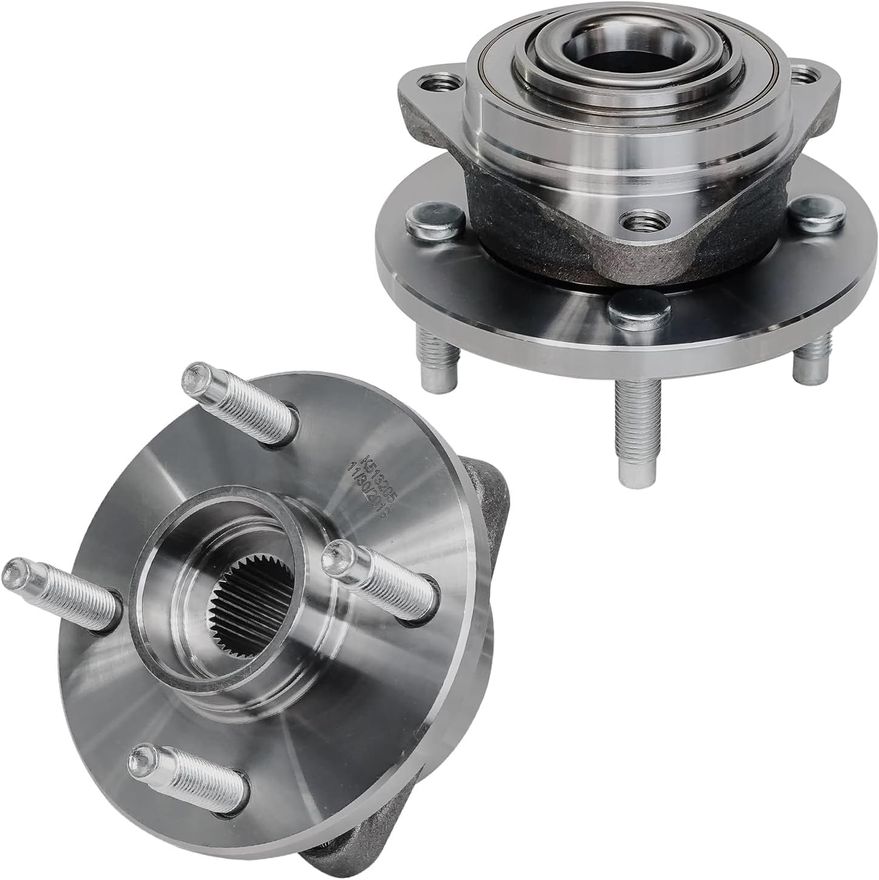 Front Wheel Hub and Bearing - 513205 x2