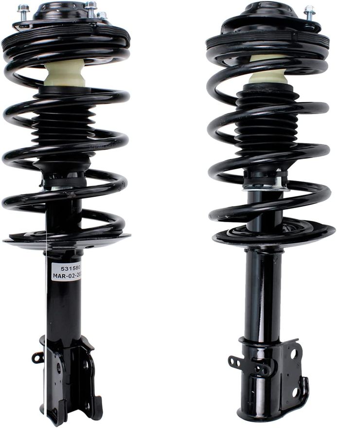 Front Struts w/Coil Spring - 171580 x2
